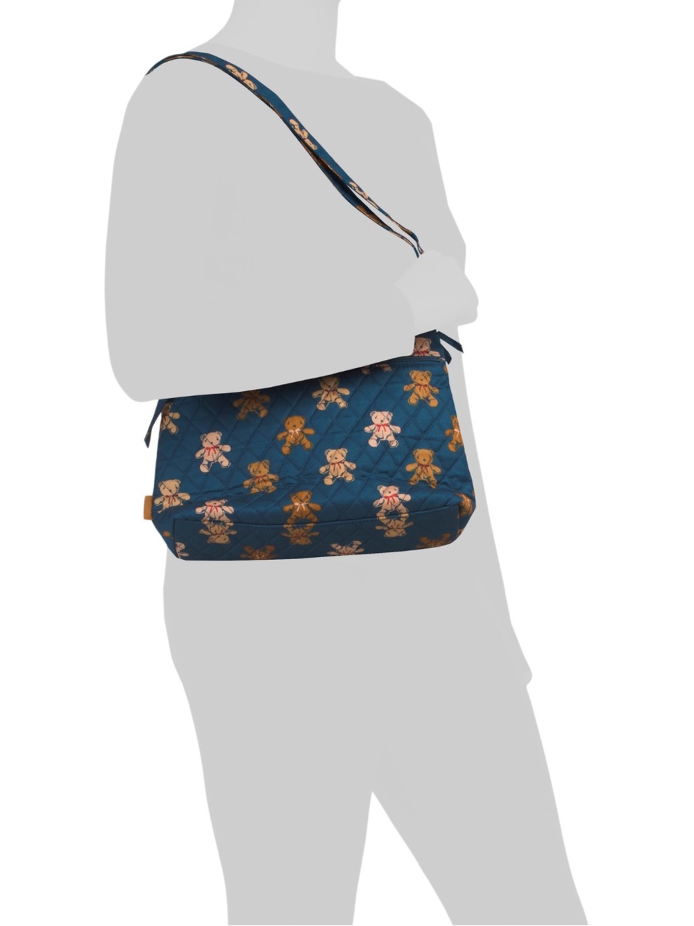 NWT-Vera Bradley-Bunch of 🐻 Bears 🧸Original Zip Hipster Crossbody Bag-$80 - Picture 16 of 16